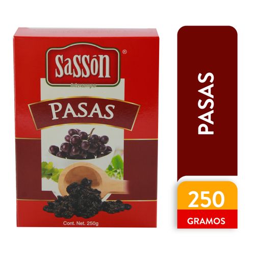 Pasas Sasson Caja - 250 g