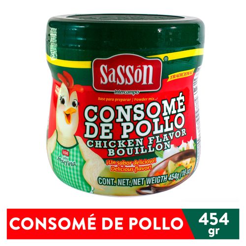 Consomé Sasson De Pollo Tradiciona - 454 g