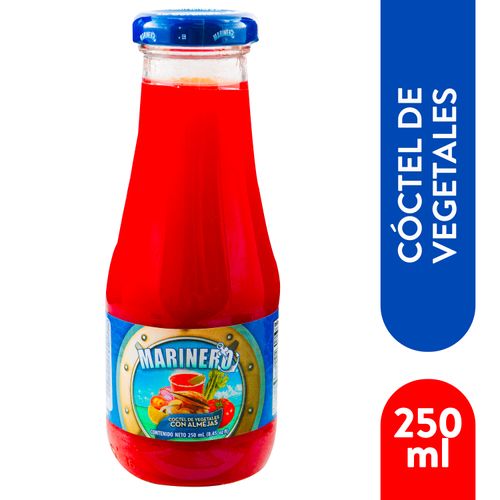 Jugo Marinero Coctel de Vegetales Con Almejas- 250Ml