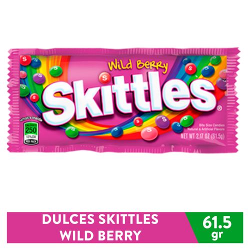 Confites Skittles Wildberry -  61.5gr