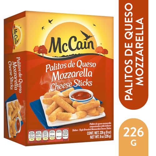 Palitos Mccain De Queso Mozzarella - 226gr