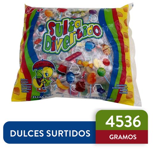 Dulces Sultana Jumbo Surtido - 4536gr