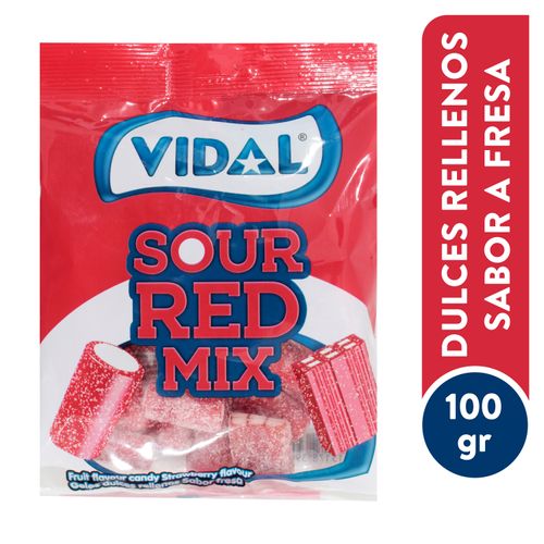 Gomita Vidal Surtidas Picante 100Gr