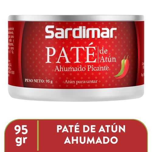 Pate Sardimar de Atún Ahumado Picante  - 95gr
