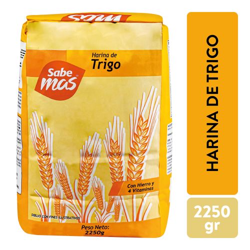 Harina Sabemas De Trigo - 2250gr