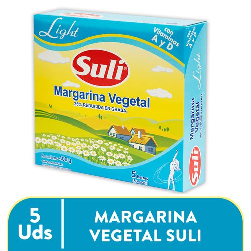 Margarina Suli Light Caja - 400 g