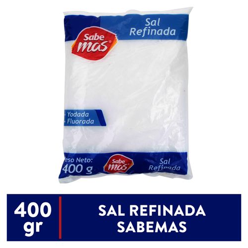 Sal Sabemas Refinada  - 400gr