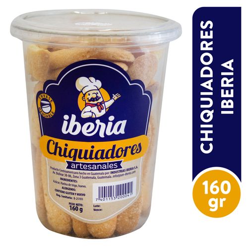 Chiquiadores Iberia artesanales bote - 160 g