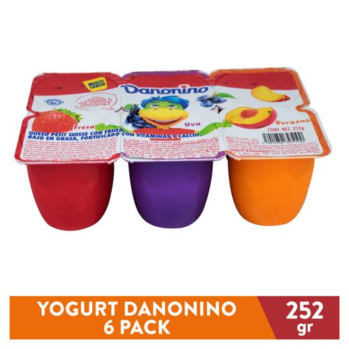 Yogurt Danone Multisabor - 252gr