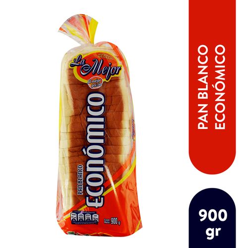 Pan blanco La Mejor económico - 900 g