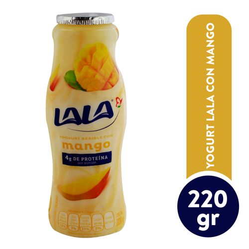 Yogurt bebible Lala con mango - 220 g