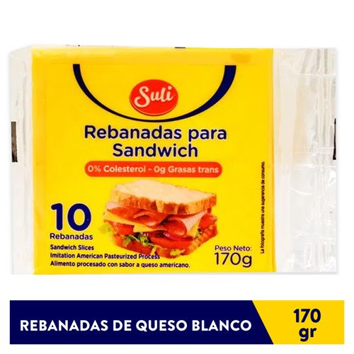 Queso Suli Procesado Tipo Americano 170G