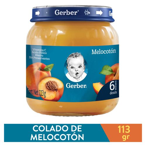 Colado Gerber Melocot - 113gr