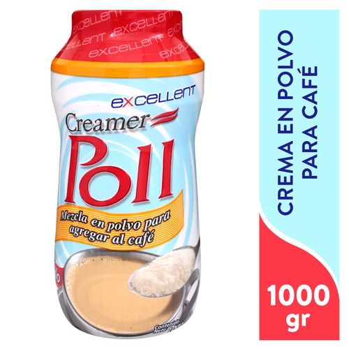 Crema Excellent para café Poll Bote - 1000 g