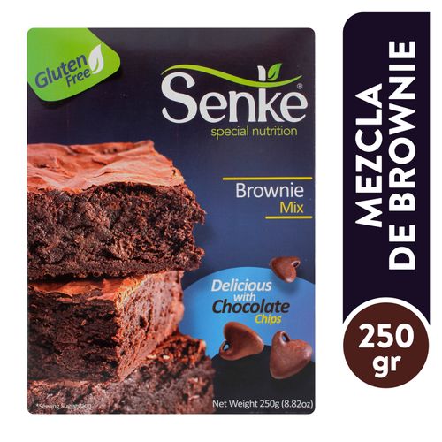 Pastel Senke Brownie con chispas de chocolate - 250 g