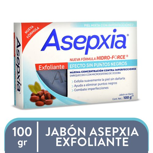 Jabón Asepxia Exfoliante Global - 100g