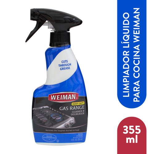 Limpiador Weiman Líquido Para Cocina Gas 355ml