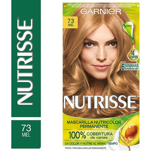 Tintura Permanente Garnier Nutrisse - Miel 73