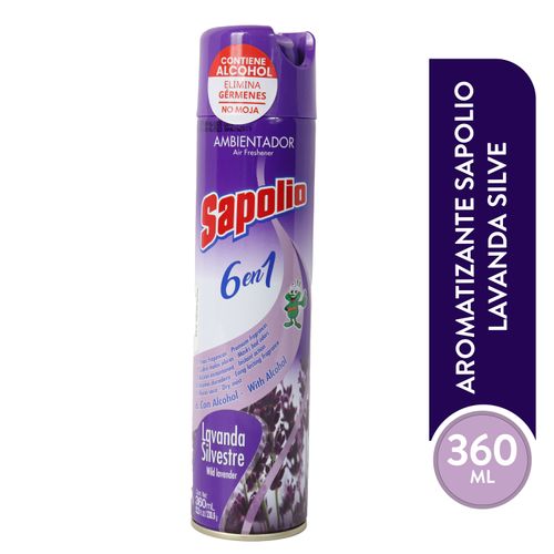 Aromatizante Sapolio Lavanda Silve 360Ml