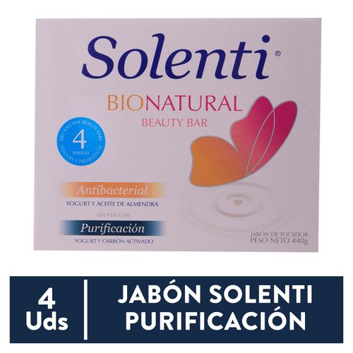 Jabón Toc Solenti Antibacterial 4U 440G