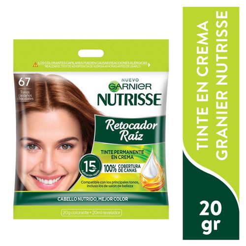 Retocador RaÍz Nutrisse Castaño Chocolate 67 - 20 g