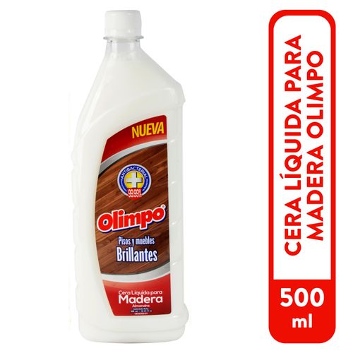 Cera Liquida Olimpo Almendra Madera 900 Ml