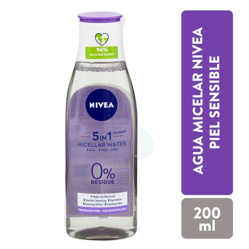 Agua Micelar Nivea Para Piel Sensible - 200ml