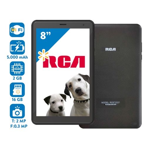 Tablet 8 Rca Android wifi 3G,Modelo Rc8T3G21