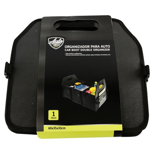Organizador para carro Auto Drive negro - 60x35x33 cm