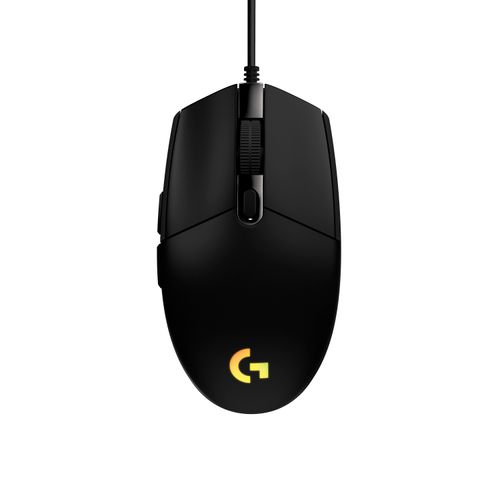 Mouse para juegos  Logitech  G203 LIGHTSYNC Negro Modelo ID023LOG01