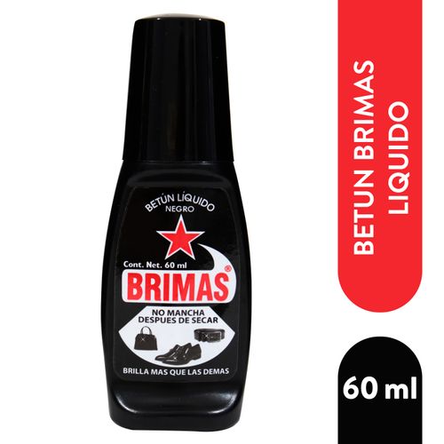 Betun Brimas Liquido Para Calzado Negro - 60ml