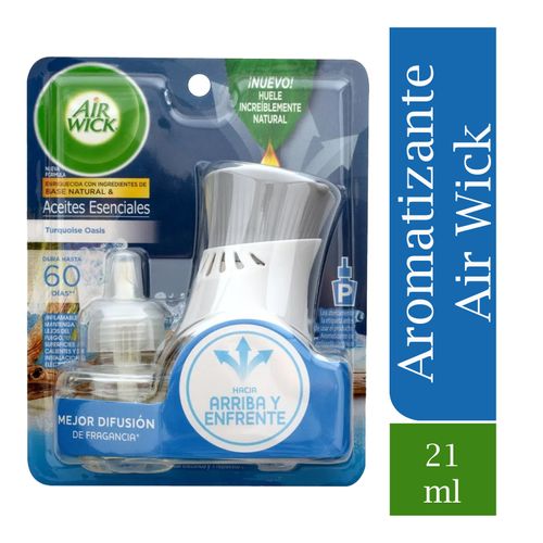 Aparato Y Repuesto Air Wick Electrico Turquoise