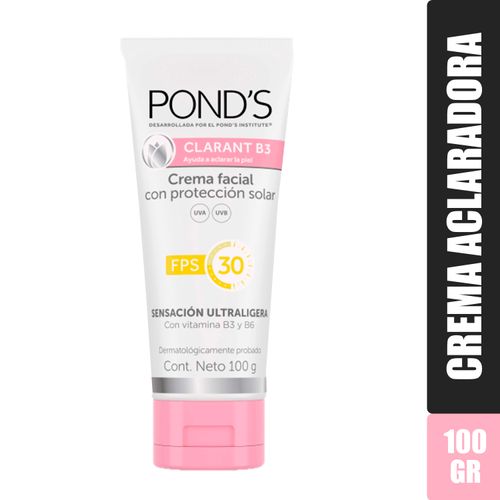 Crema facial Pond's clarant b3 fps 30 - 100 g