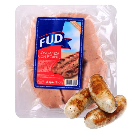 Longaniza Fud Picante - 454 g
