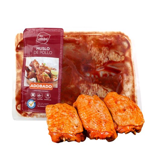 Muslo De Pollo Adobado Don Cristobal, Precio indicado por libra