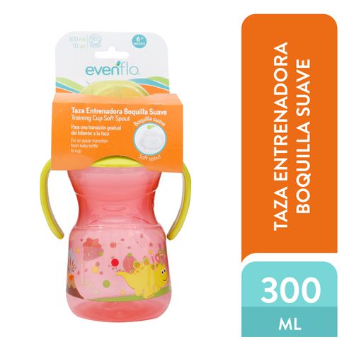 Taza Fun Play Evenflo Con Bloquilla Suave