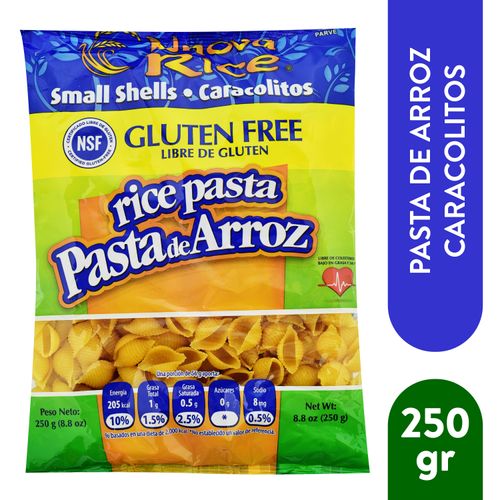 Pasta Caracolito Libre De Gluten Nnovarice - 250gr