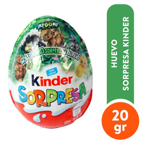 Chocolate Kinder sorpresa natoon - 20 g