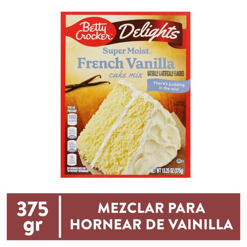 Mezcla Para Pastel Betty Crocker Vainilla - 375 g