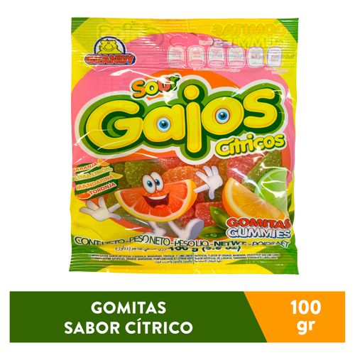 Gomitas Guandy Gajos Citrico Ce 100Gr