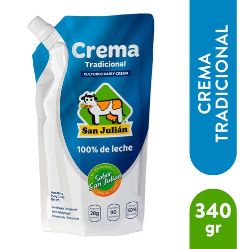 Crema San Julian pura especial - 340 g