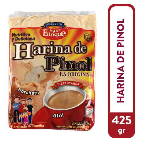 Atol San Enrique Harina de Pinol sabor Horchata  - 425gr