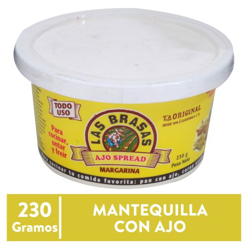 Mantequilla Las Brasas Con Ajo - 230 g