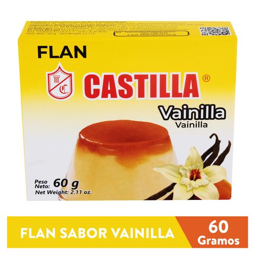 Flan Castilla Sabor Vainilla - 60 g