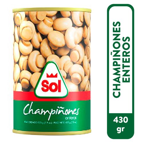 Champiñones Sol Enteros - 430 g