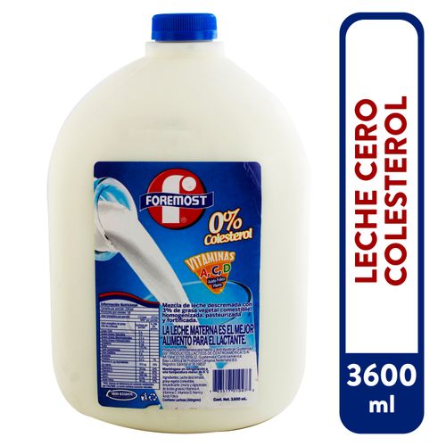 Leche Foremost Cero Colesterol - 3600ml