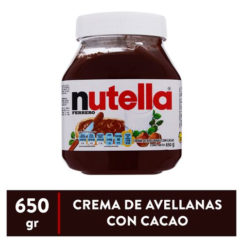 Crema Nutella Avellanas Con Cacao - 650gr