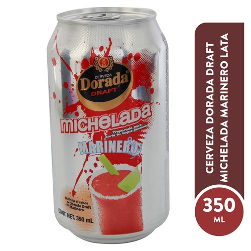 Cerveza Dorada Draft Micheladd Marinero Lata - 350 ml