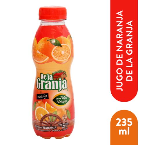 Jugo De La Granja De Naranja Con Pulpa - 235ml