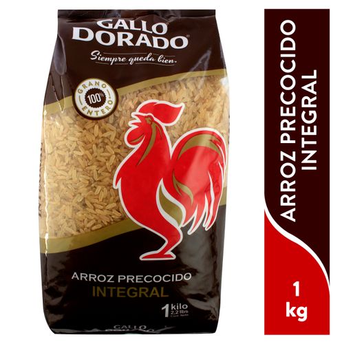 Arroz Gallo Dorado Precocido Integral - 1000 g